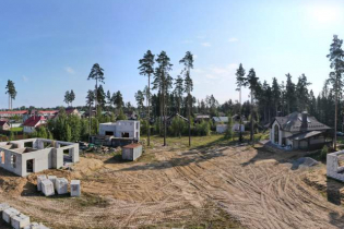 КП «HIDE Country Club Рощино»: ход строительства