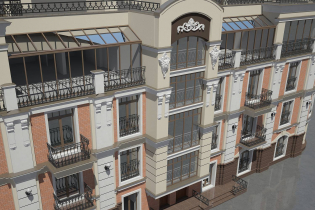 ЖК «Bel Palazzo» (Визуализация, фасад)