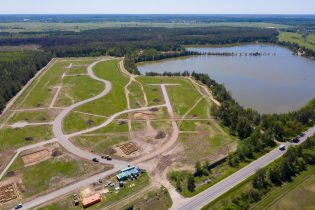 КП Lake Villas Club: ход строительства